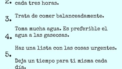 que hacer cuando la energia baja en el dia